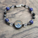 elegantes blaues Armband "blue magic"