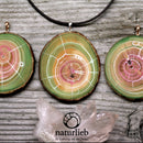 3 verschiedene Herzchakra Amulette