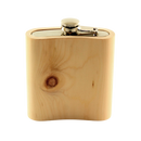 HolzFlachmann "Weltenbummler" mit Wunschgravur
