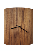 Wand Uhr Nussholz
