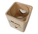 Zirbenquader 2 in 1  "Mama Rose"