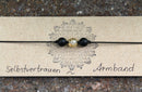 Energie-Armband „Selbstvertrauen“ – Onyx & Citrin | Handgefertigt in Tirol