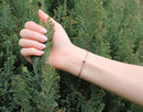 EinStein Armband Hämatit – Handgefertigt, verstellbar & mit Sterlingsilber Crimps | Naturlieb®