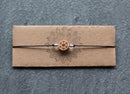 Armband "Lebensblume" mit Zirbe