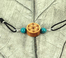 Choker mit echtem Türkis