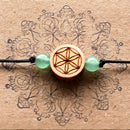 Zirbenblume mit Aventurin
