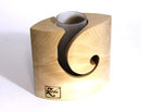 Zirbenvase Spirale