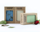 Seifen Set, handegschöpfte Naturseife, Avocadeo, Lavendel und Olive