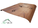 Wand Uhr Palisanderholz